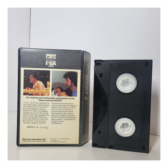 Rocky II BETA Tape Betamax (Not VHS) Sylvester Stallone - Picture 2 of 2